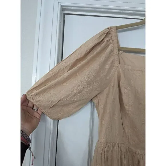 Lane Bryant Cream Midi Dress - Picture 6 of 12